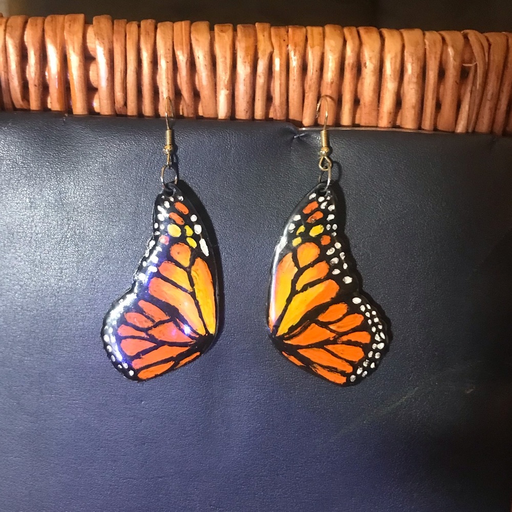 Monarch Butterfly Earrings